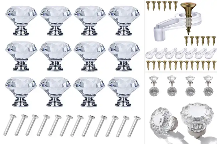 Detailed view of Best Glass Cabinet Hardware