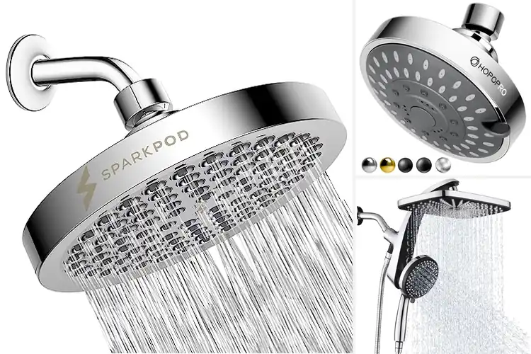 Detailed view of Best High Pressure Showerheads