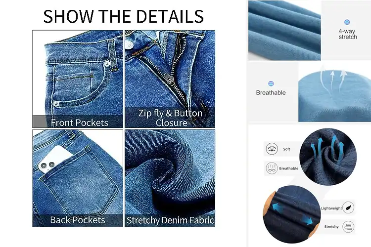 Detailed view of Best High Waisted Jeggings for Smooth, All‑Day Comfort