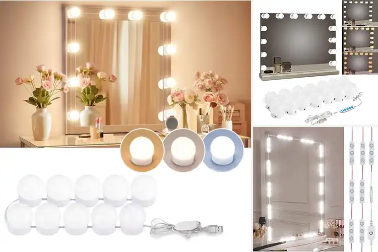 Detailed view of Best Hollywood Mirror Lights: Top 10 Picks for a Pro Setup