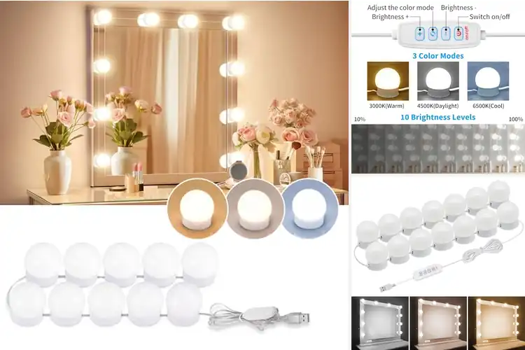 Detailed view of Best Hollywood Vanity Lights