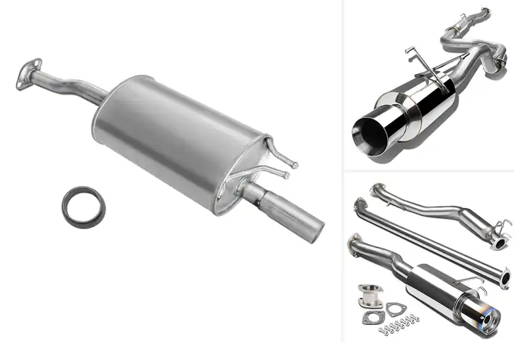 Detailed view of Best Honda Civic Exhausts for Power and Smooth Performance