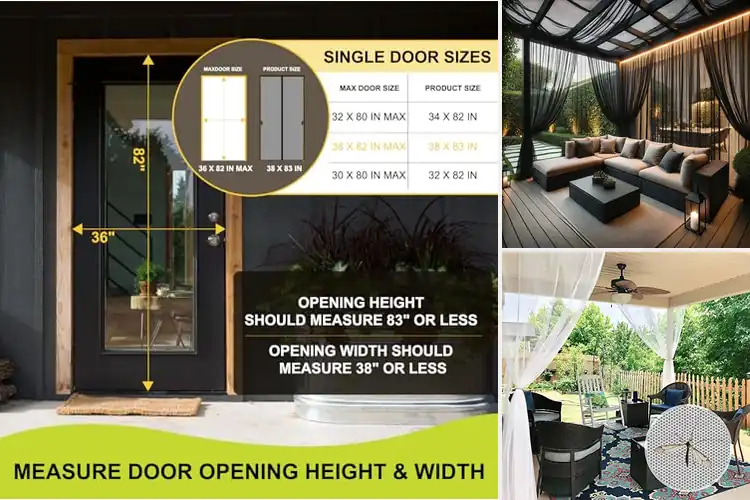 Detailed view of Best Insect Blocking Mesh Curtain