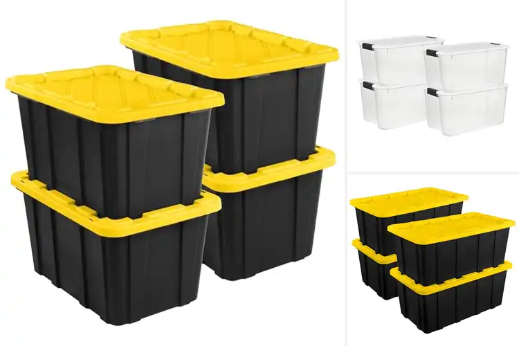 Detailed view of Best Large Storage Totes: Turn Clutter into Calm with Ease