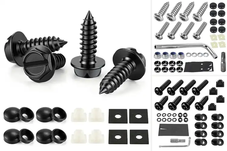 Detailed view of Best License Plate Bolt Kits