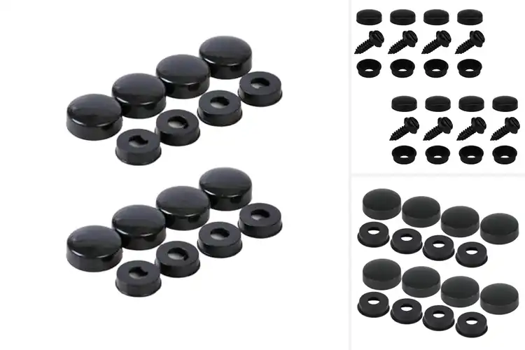 Detailed view of Best License Plate Caps