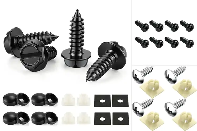 Detailed view of Best License Plate Fasteners