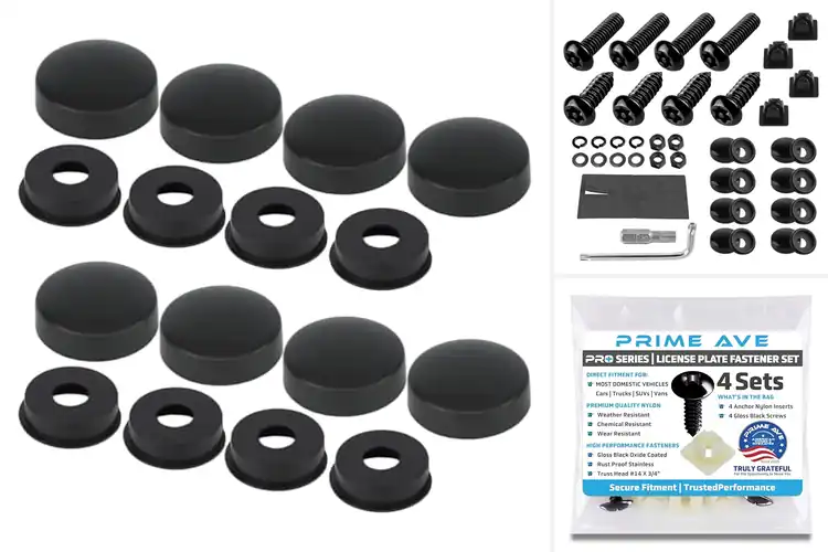 Detailed view of Best License Plate Frame Fasteners