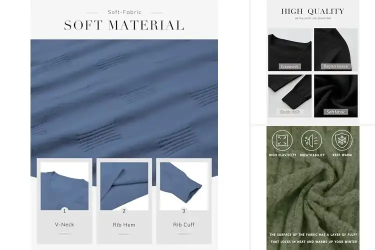 Detailed view of Best Lightweight Polyester Sweaters For Fall