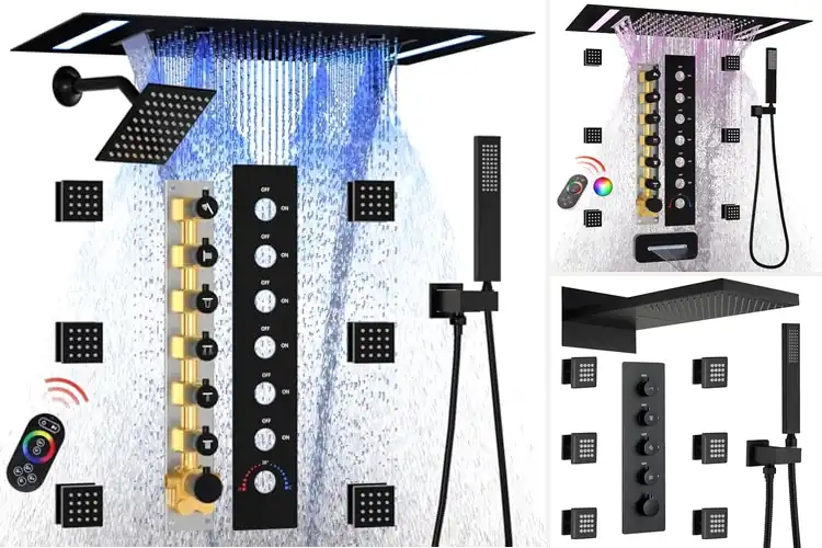 Detailed view of Best Luxury Shower Systems: Your Spa Escape Awaits