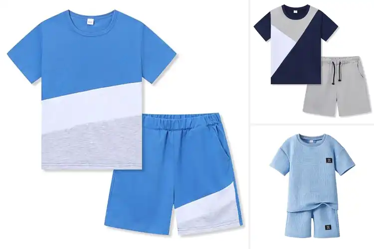 Detailed view of Best Matching Boys Shorts And Shirts