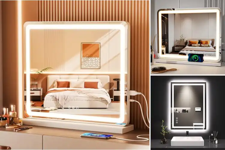 Detailed view of Best Memory Function Vanity Mirror Lights
