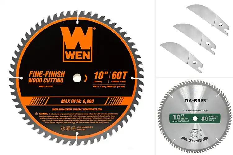 Detailed view of Best Miter Blades: Smooth, Effortless Cuts Made Easy
