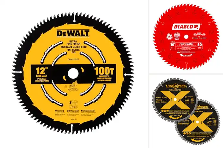Detailed view of Best Miter Saw Blades for Smooth, Clean Cuts