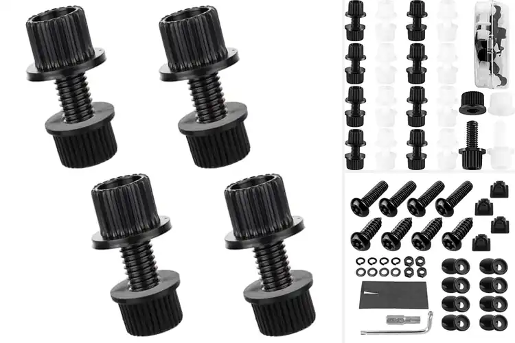 Detailed view of Best Motorcycle License Plate Screws