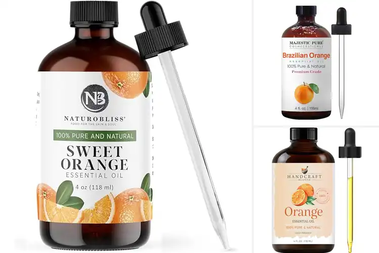 Detailed view of Best Orange Essential Oils