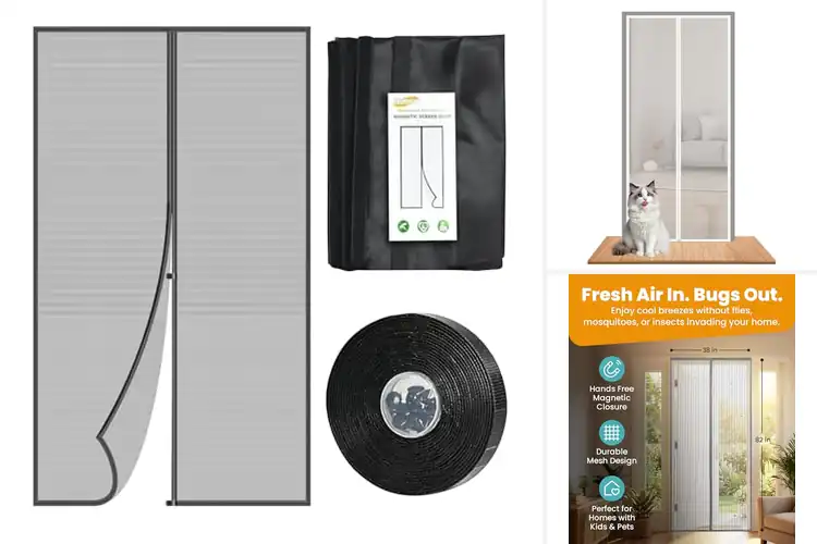 Detailed view of Best Pet Access Magnetic Netting