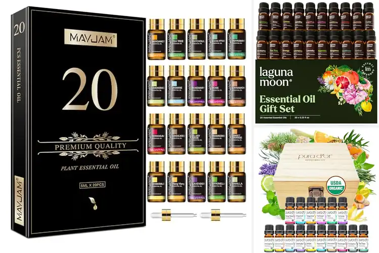 Detailed view of Best Pure Essential Oil Sets for Natural Calm & Wellness