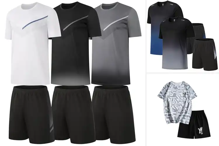 Detailed view of Best Quick Dry Shirts And Shorts Sets