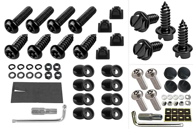 Detailed view of Best Rust Resistant License Plate Bolts