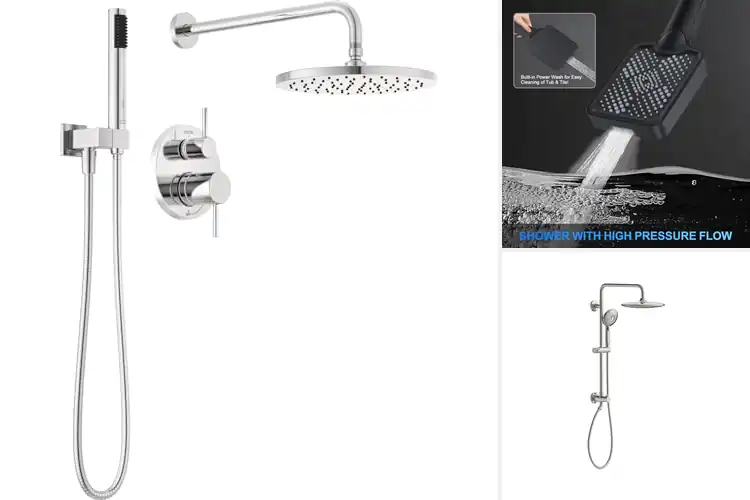 Detailed view of Best Shower Systems