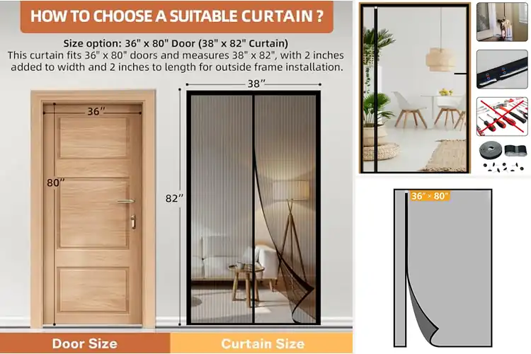 Detailed view of Best Side Door Screens
