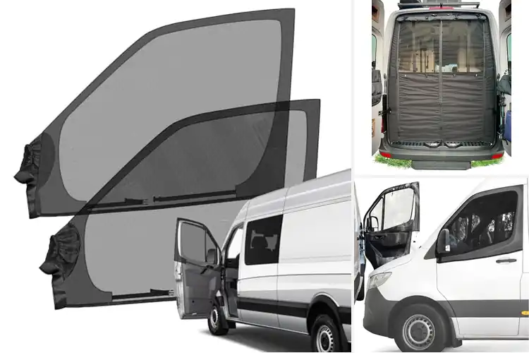 Detailed view of Best Sprinter Bug Screens for a Peaceful, Bug‑Free Van Life