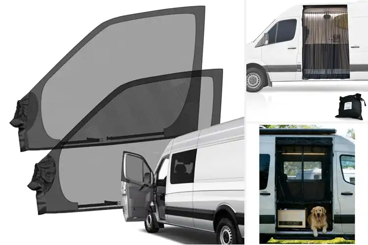 Detailed view of Best Sprinter Van Screens