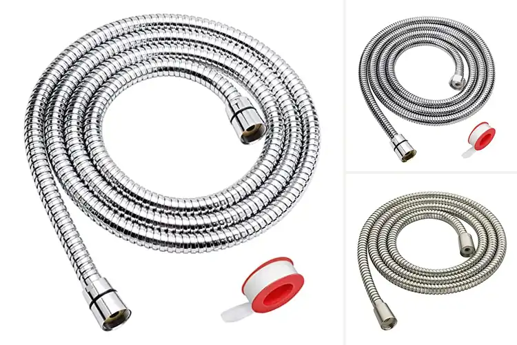 Detailed view of Best Stainless Steel Shower Hoses