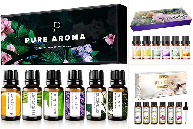 Detailed view of Best Starter Essential Oils Kit 6 Pack