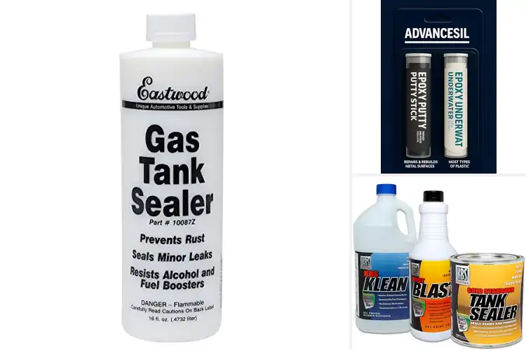 Detailed view of Best Steel Aluminum Tank Sealers