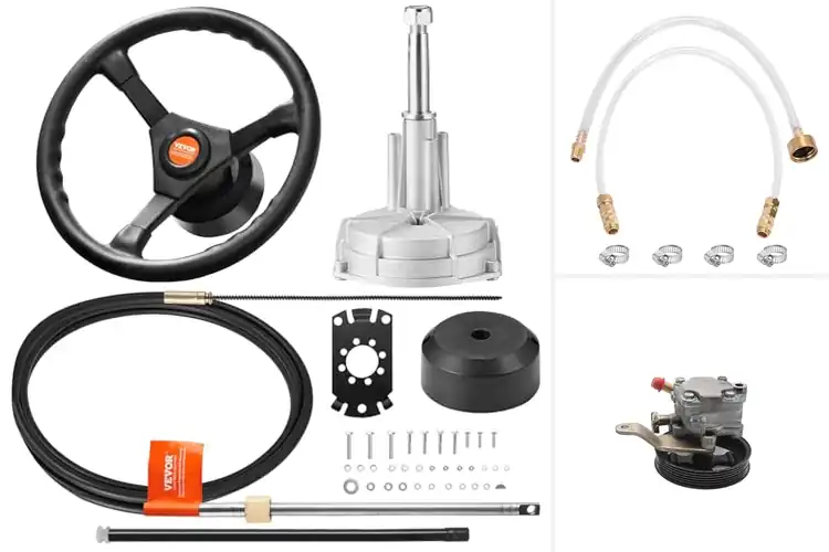 Detailed view of Best Steering System Components