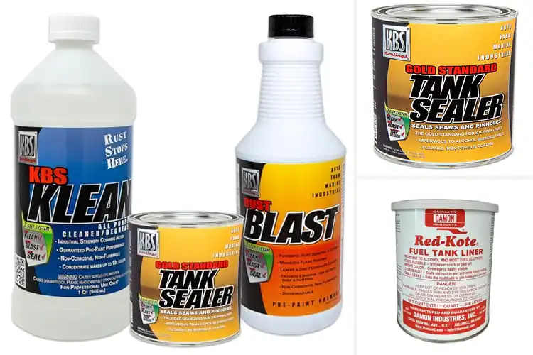 Detailed view of Best Tank Sealers