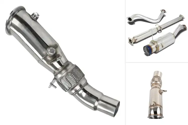 Detailed view of Best TIG Welded CNC Flange Exhaust