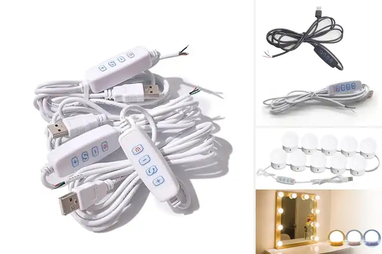 Detailed view of Best USB Cable Powered Vanity Lights