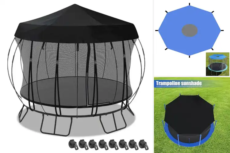 Detailed view of Best UV-Resistant Trampoline Canopy