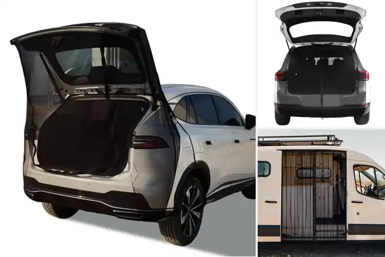 Detailed view of Best Van Ventilation Screens