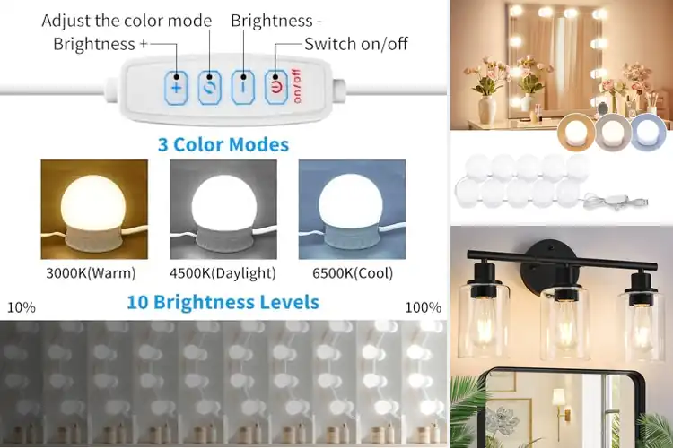 Detailed view of Best Vanity Lights