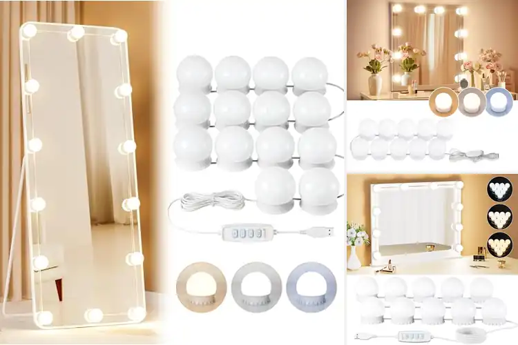 Detailed view of Best Wire Length Adjustable Mirror Lights