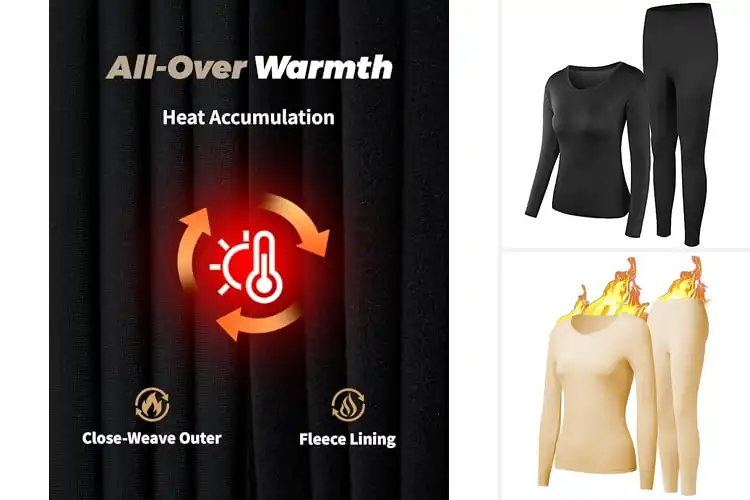 Detailed view of Best Womens Long Johns