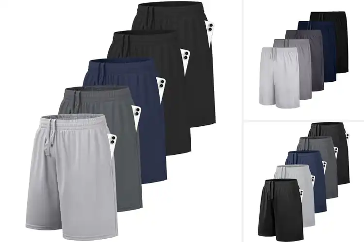 Detailed view of Best Youth Athletic Shorts Sets